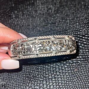 Elegant Silver and Gold Women's Bracelet